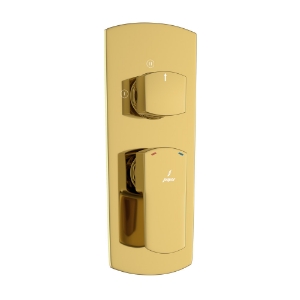 Picture of Aquamax Exposed Part Kit of Single Lever Shower Mixer - Gold Bright PVD