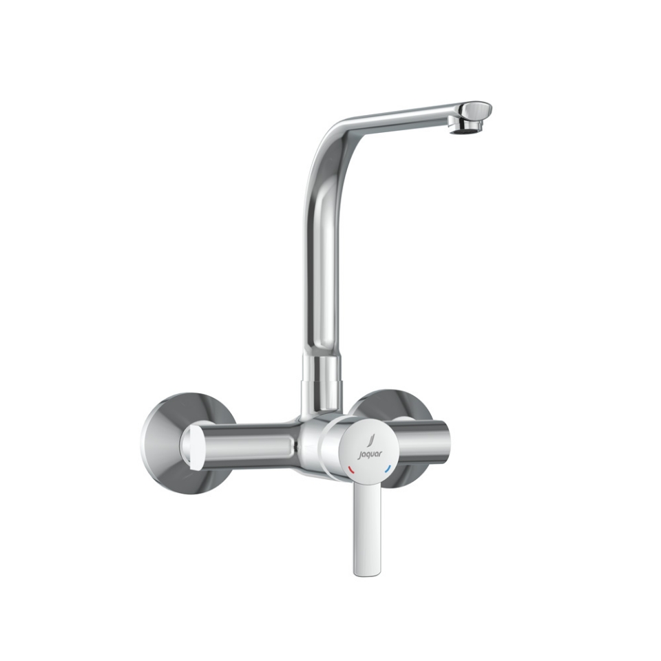 Fusion Prime Single Lever Sink Mixer with Swinging Spout - Chrome