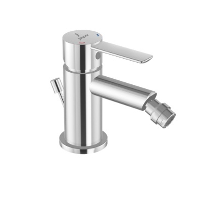 Picture of Single Lever 1-Hole Bidet Mixer with Popup Waste System - Chrome
