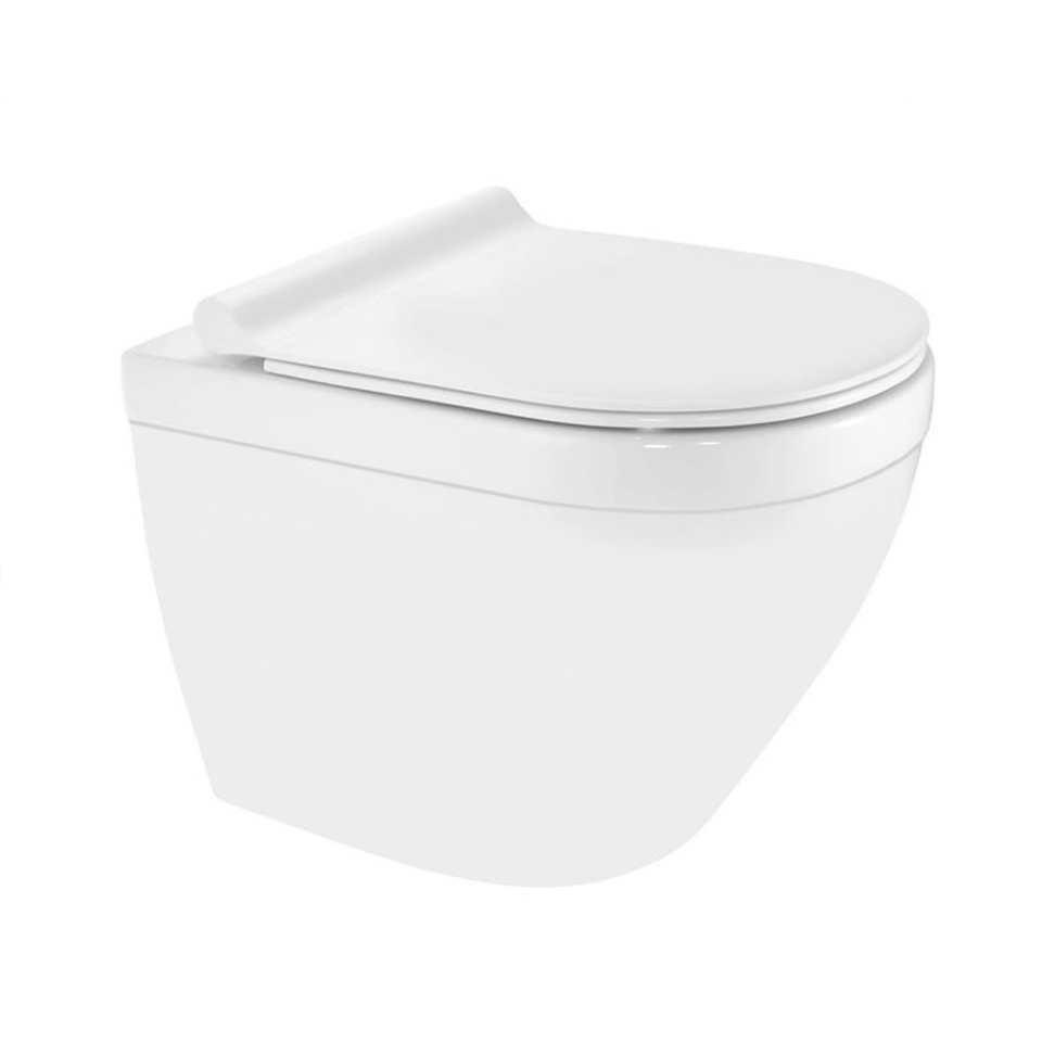 Picture of Rimless, Blind  Installation Wall Hung WC - White