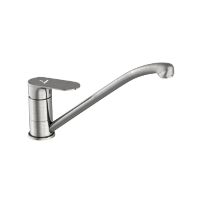 Picture of Single Lever Sink Mixer with Swinging Spout - Stainless Steel