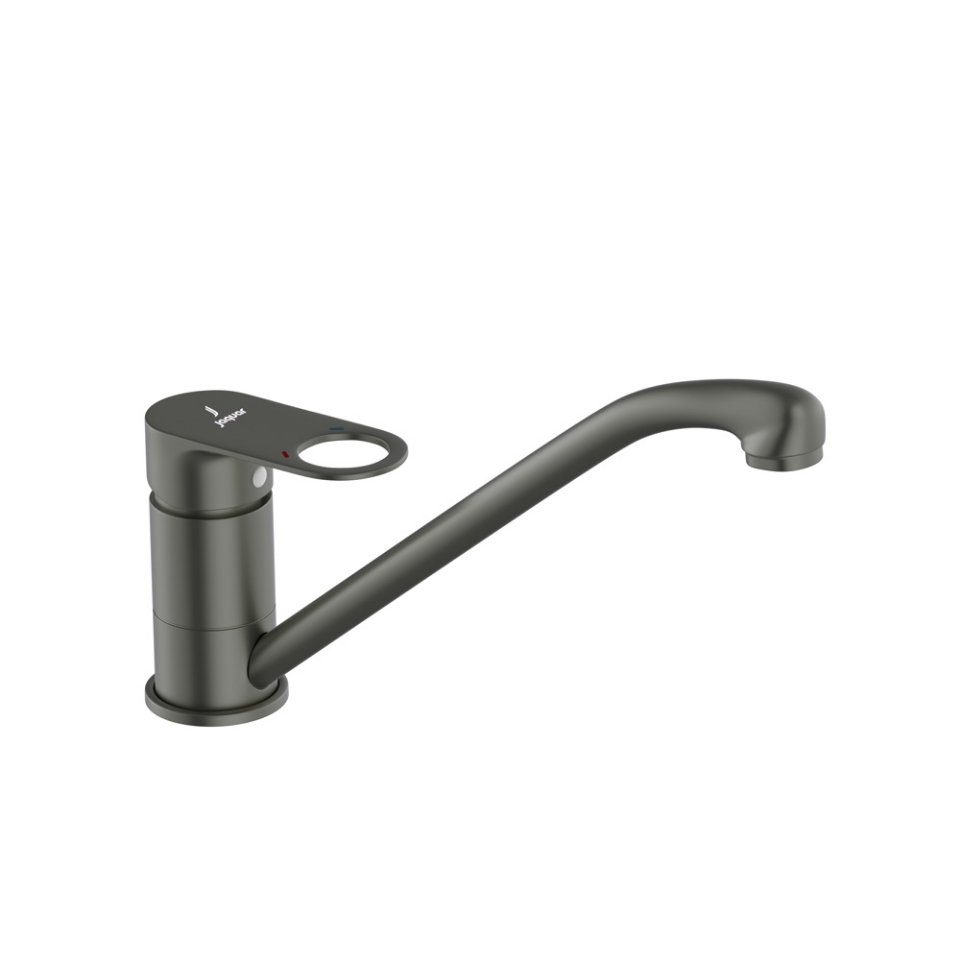 Ornamix Prime Graphite Table Mounted 1 Lever Sink Mixer