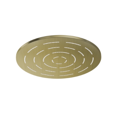 Picture of Round Shape Single Flow Maze Overhead Shower - Antique Bronze