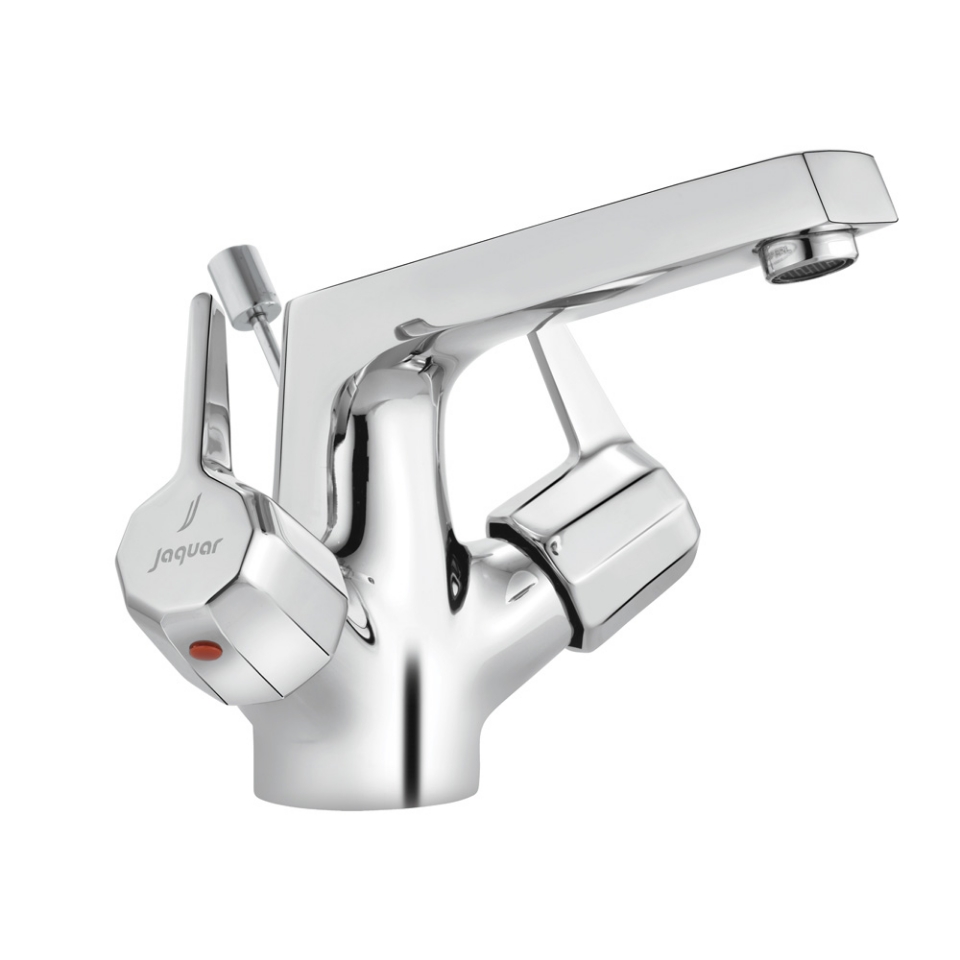 Picture of Central Hole Basin Mixer with Popup Waste System