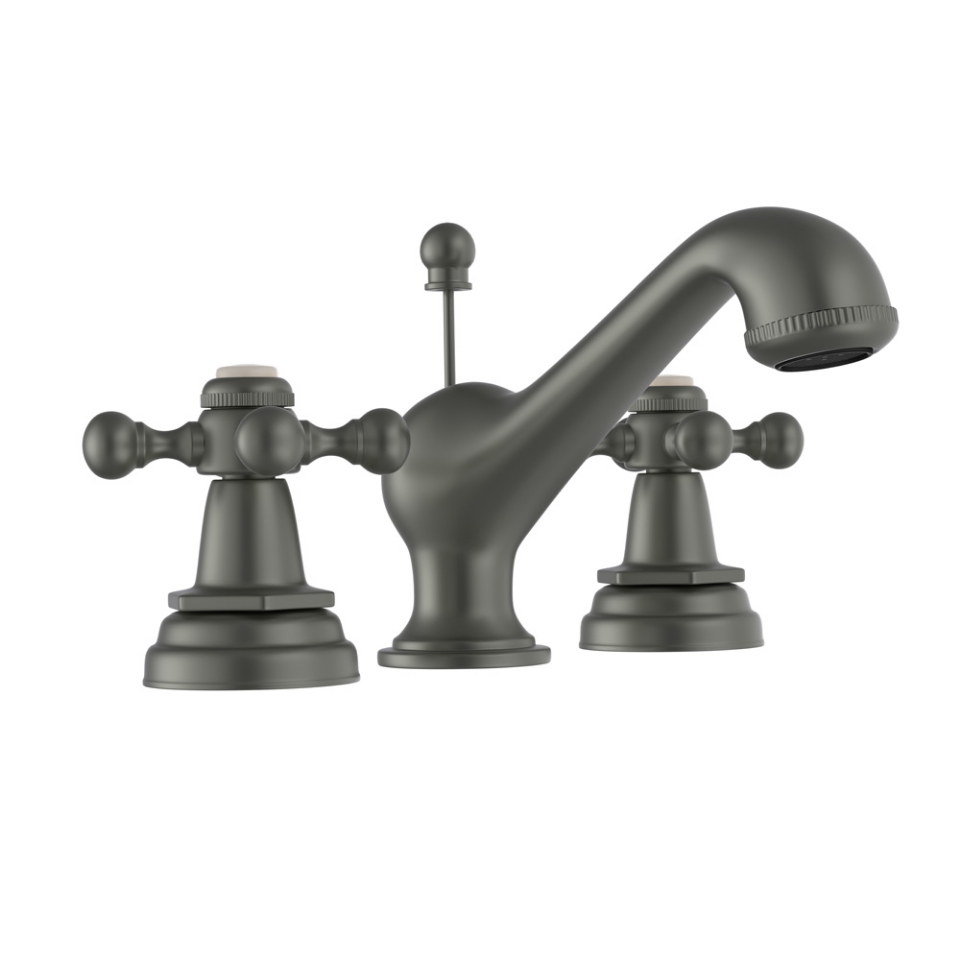 Jaquar 3-Hole Basin Mixer with Popup Waste Graphite color QQT-GRF-7191 ...