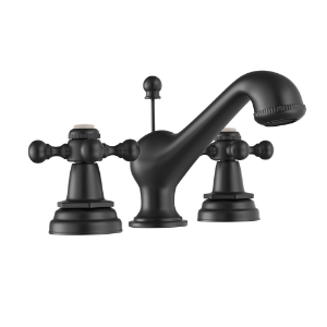 Picture of 3-Hole Basin Mixer - Black Matt