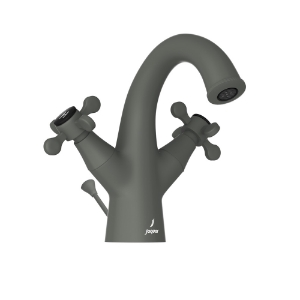 Picture of Central Hole Basin Mixer with Popup Waste System - Graphite