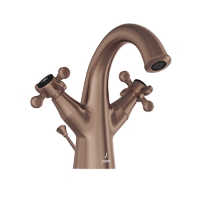 Picture of Central Hole Basin Mixer with Popup Waste System - Antique Copper