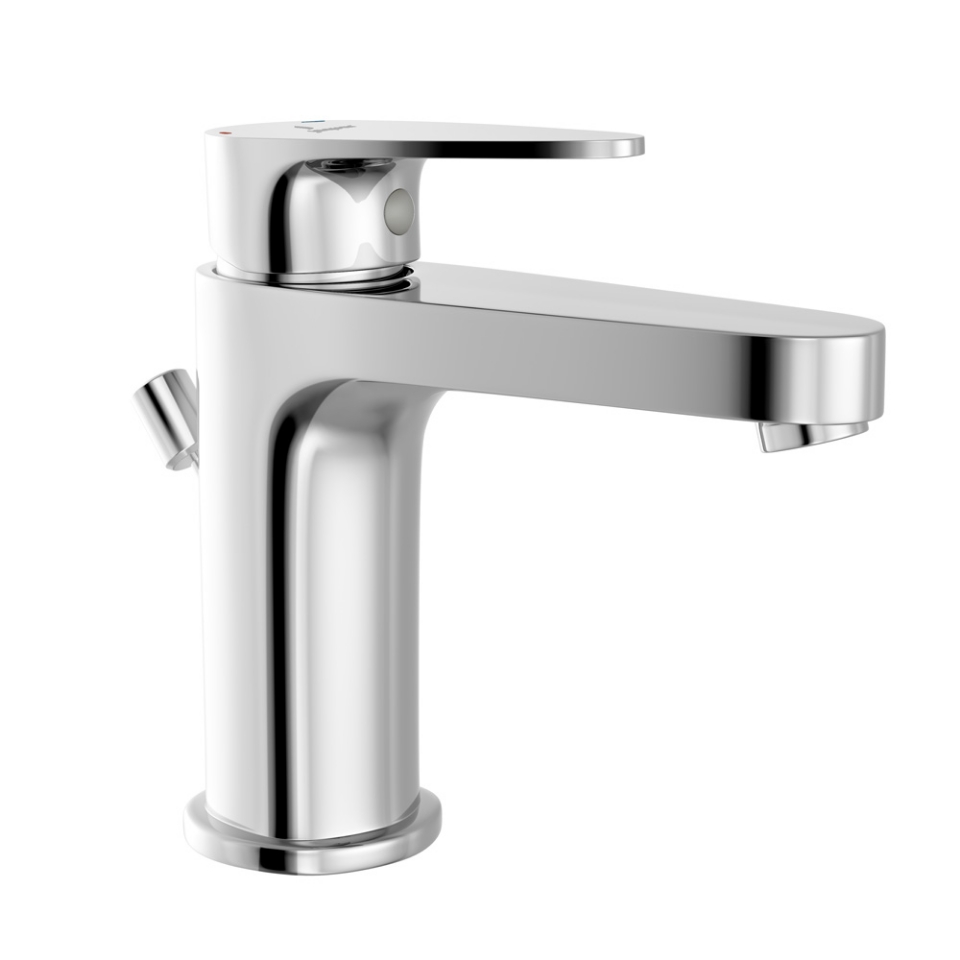 Jaquar Single Lever Basin Mixer Chrome color with Popup Waste VGP-CHR ...