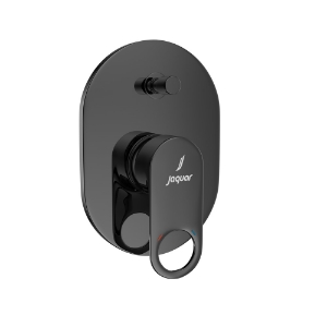 Picture of Single Lever Exposed Parts Kit of Hi-flow Diverter - Black Chrome