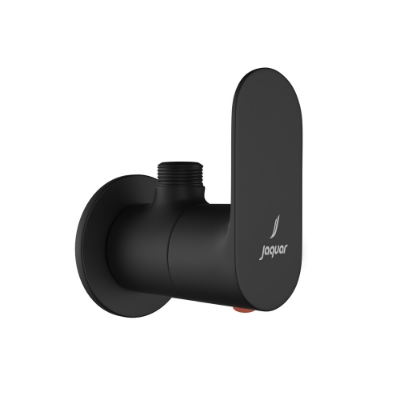 Picture of Angle Stop Cock with Wall Flange - Black Matt