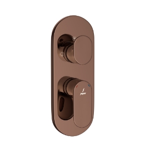 Picture of Aquamax Exposed Part Kit of Single Lever Shower Mixer - Blush Gold Bright PVD