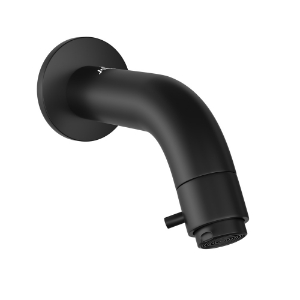 Picture of Spout Operated Bib Tap - Black Matt