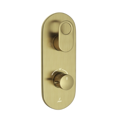 Picture of Aquamax Thermostatic Shower Mixer - Antique Bronze