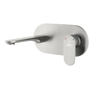 Picture of Exposed Part Kit of Single Lever Basin Mixer Wall Mounted - Stainless Steel