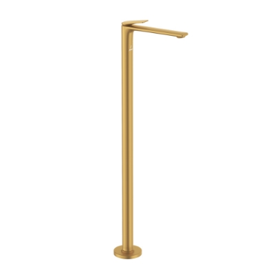 Picture of Floor Mounted Single Lever Basin Mixer - Gold Matt PVD