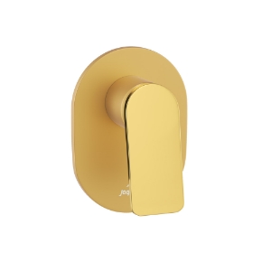 Picture of Single Lever Exposed Parts Kit of Deusch Mixer - Lever: Gold Bright PVD | Body: Gold Matt PVD