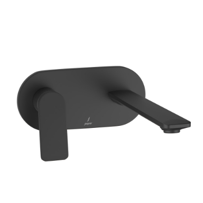 Picture of Exposed Part Kit of Left Hand Side Operated Single Lever Basin Mixer - Black Matt