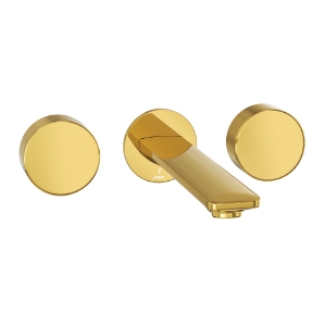 Picture of Exposed Part Kit of Two Concealed Stop Cocks - Gold Bright PVD