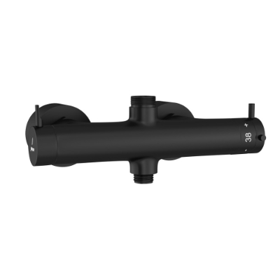 Picture of Multifunction Thermostatic Shower Mixer - Black  Matt