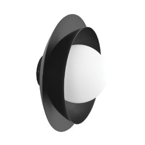 Picture of 1 Lt Opal Glass Wall Lamp 