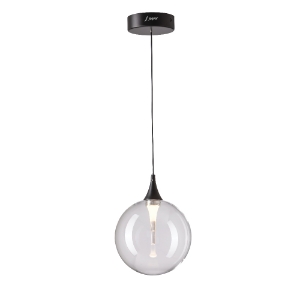 Picture of Black Led-4W Metal + Clear Glass