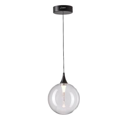 Picture of Black Led-4W Metal + Clear Glass