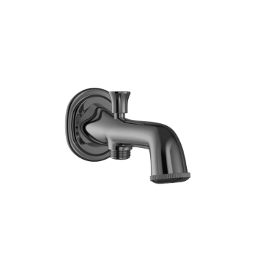 Picture of Bath Tub Spout with Button Attachment - Black Chrome