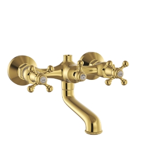 Picture of Bath Tub Mixer (Exposed Straight Legs) - Black Chrome