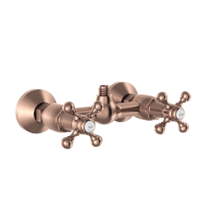 Picture of Shower Mixer for Shower Cubicles (Wall Mounted) - Antique Copper