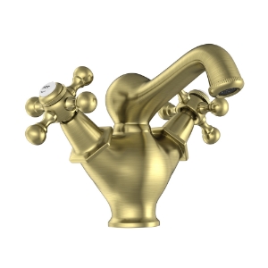 Picture of Central Hole Basin Mixer - Antique Bronze