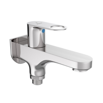 Picture of 2 Way Bib Cock - Chrome