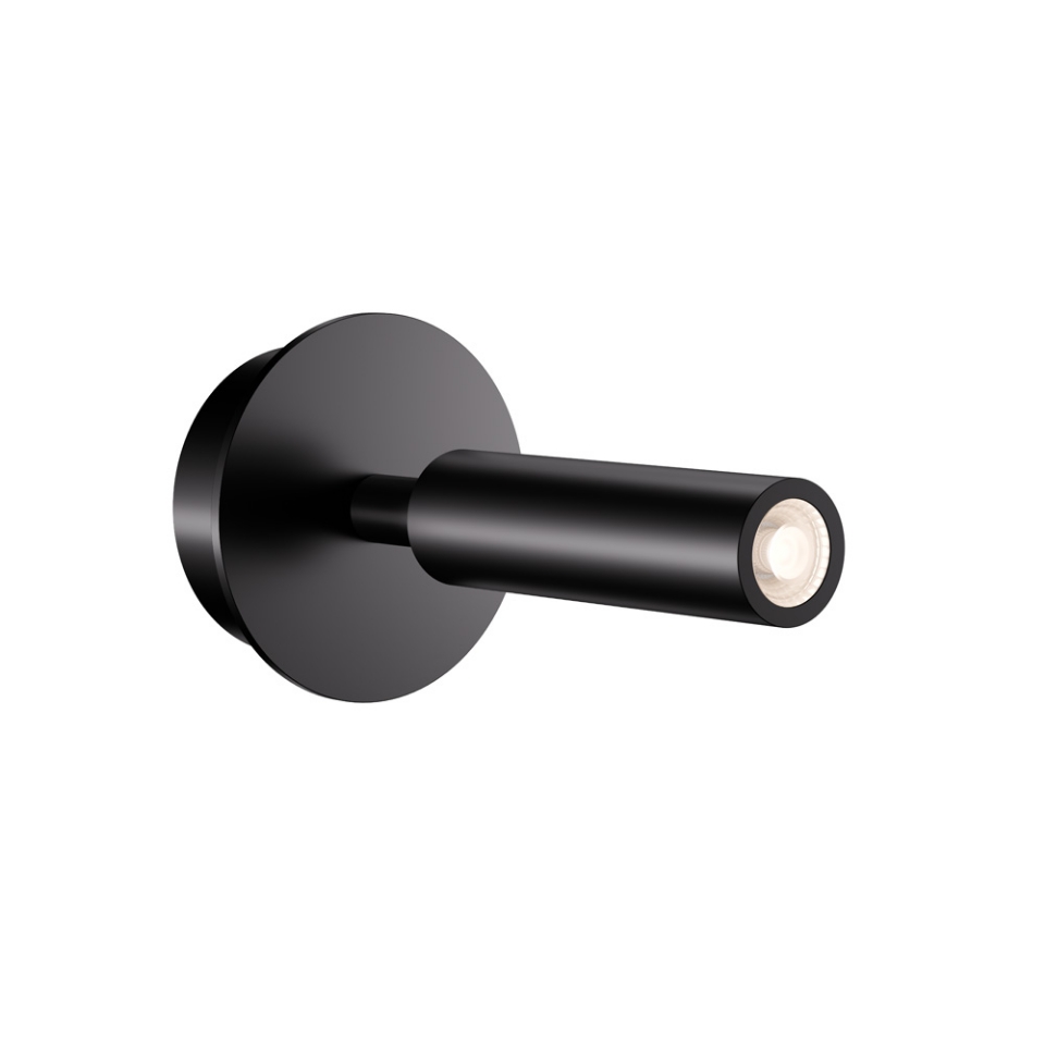 Picture of LED Light Wall Lamp with Lens in Balck Finish