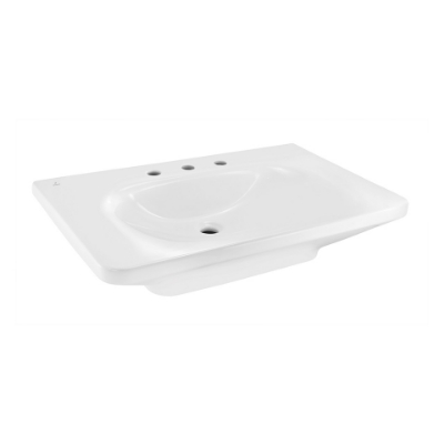 Picture of Table Top Basin With Three Tap Hole - White