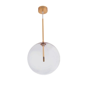 Picture of 1 Light Clear Glass Pendant