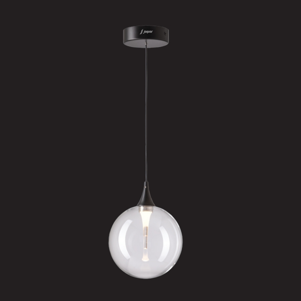 Picture of Black Led-4W Metal + Clear Glass