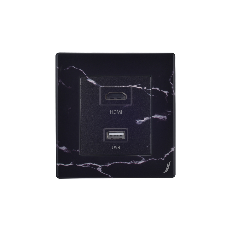 Picture of HDMI+USB Socket