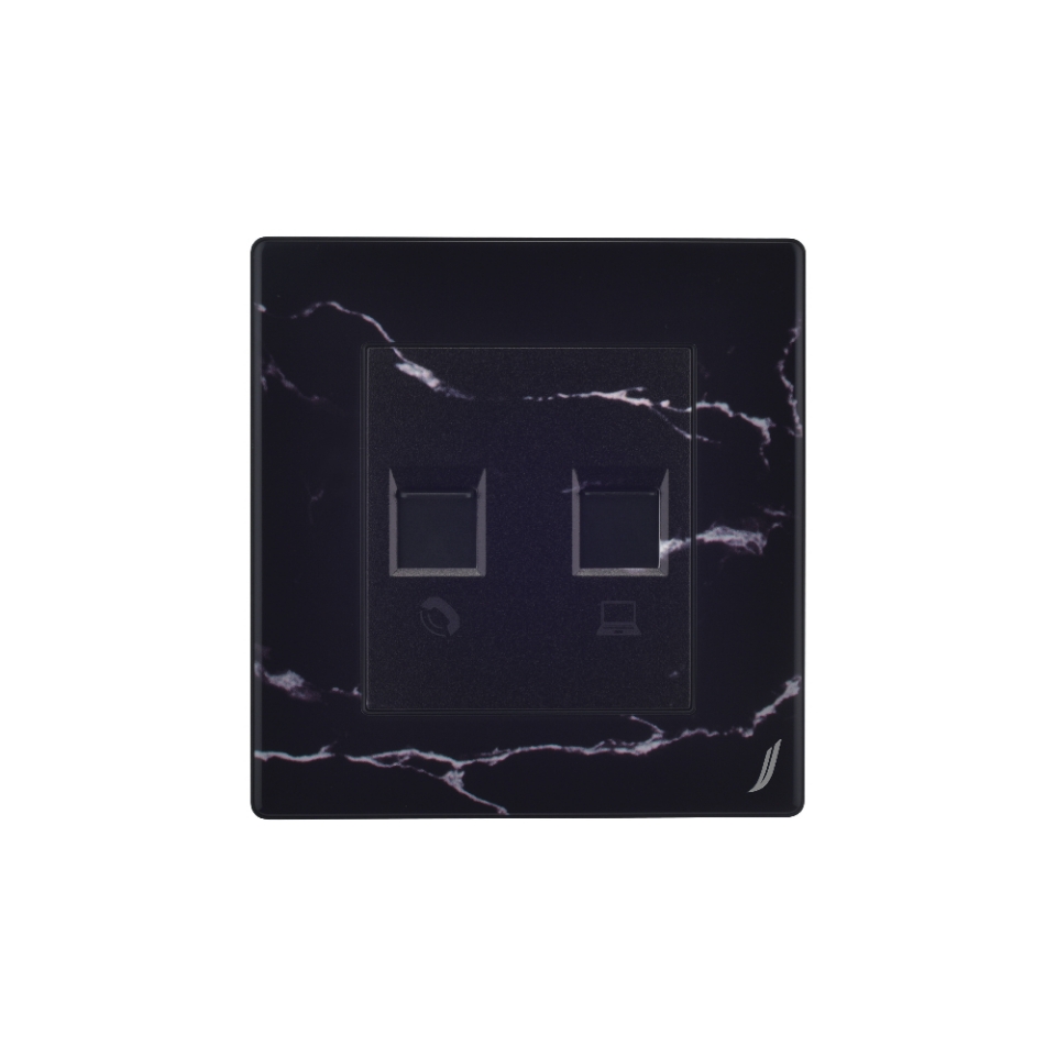Picture of Telephone & Computer Data Socket
