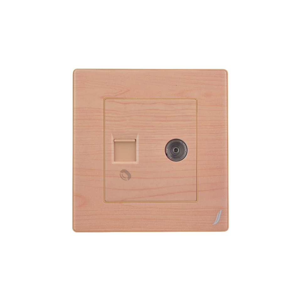 Picture of Television & Telephone Socket
