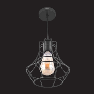 Picture of 1 Light wire mesh pendant