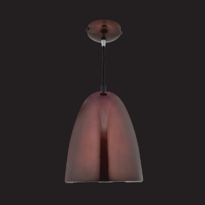 Picture of 1 Light red wine finish pendant