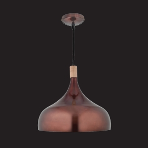 Picture of 1 Light red wine finish pendant