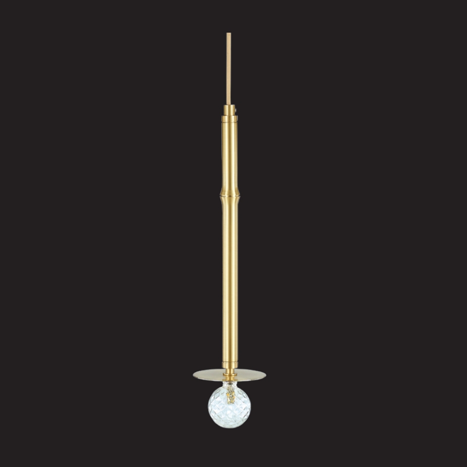 Picture of 1 Light Diamond Cut Pendant