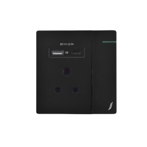Picture of 6A+USB+Type C Three Pin Socket