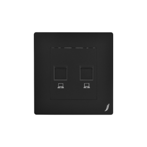 Picture of Double Port Computer Data Socket