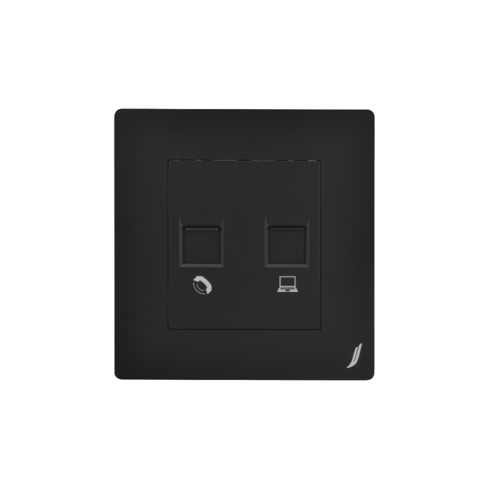 Picture of Telephone & Computer Data Socket
