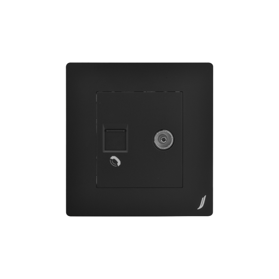 Picture of Television & Telephone Socket
