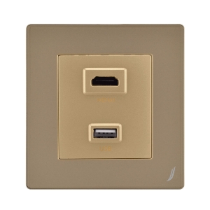 Picture of HDMI+USB Socket