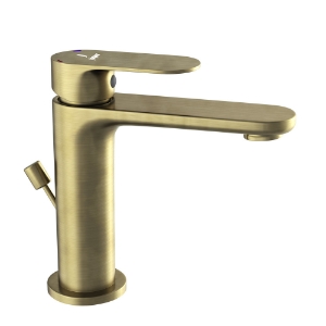 Picture of Single Lever Basin Mixer with Popup Waste - Antique Bronze