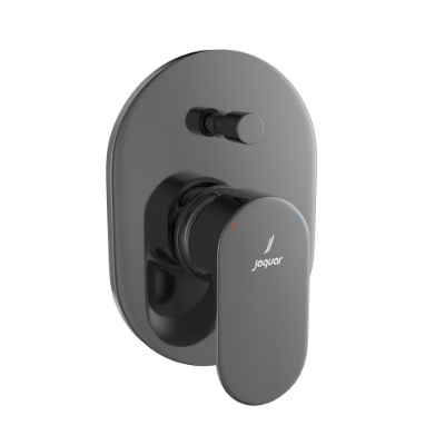 Picture of Single Lever Exposed Part Kit of Diverter - Black Chrome